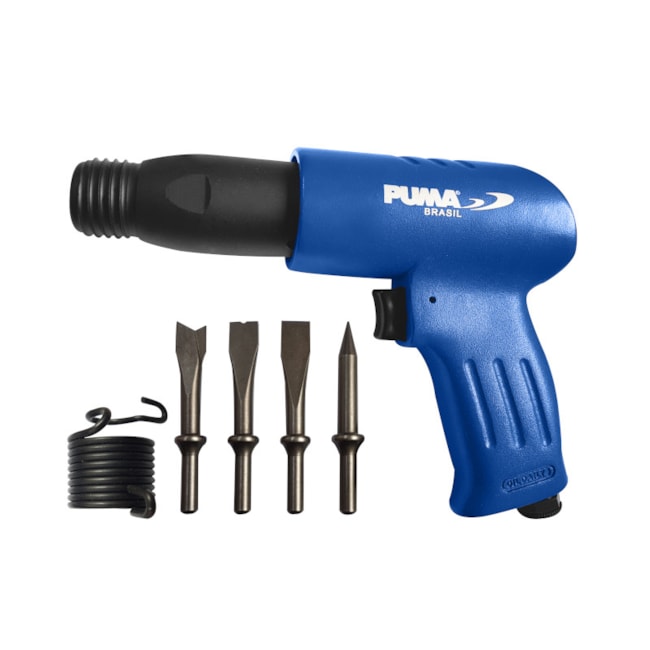 Martelete Pneumático 10.4mm 3200 BPM com 4 Ponteiros AT-190S PUMA-2077904e-cba2-45a3-8037-fd5e1d1822d8