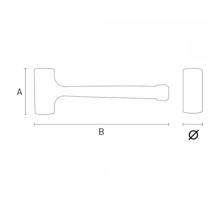 Martelo Anti Retrocesso 40mmx290mm Cabo Poliuretano 1098555 MTX-0c6a8ab1-a251-4d0c-99b5-df3038438b47