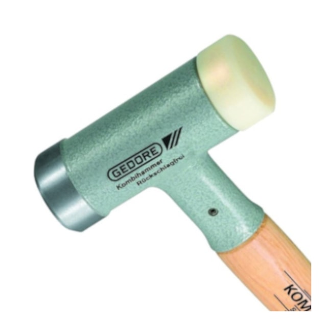 Martelo Anti Retrocesso com Cabo de Madeira e Cabeça de Metal 35mm 248H-35 GEDORE-9b87960c-7812-42a8-9f9e-aa7d23bf79a6
