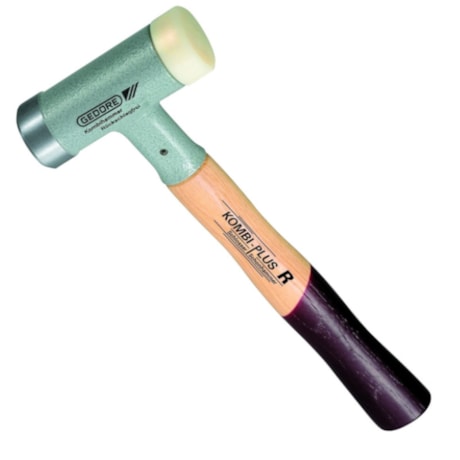 Martelo Anti Retrocesso com Cabo de Madeira e Cabeça de Metal 35mm 248H-35 GEDORE-cde9502e-9700-4325-9d25-e9b27caeb2ac