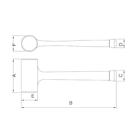 Martelo Anti Retrocesso em Poliuretano 40673/037 TRAMONTINA -be16ce32-09b4-4626-927e-4950ce7baf7e