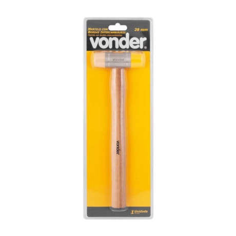 Martelo Antirretrocesso Intercambiável 28,0mm 3589000028 VONDER-99ddecc1-626d-4c7a-ada9-86d47c65b1ea