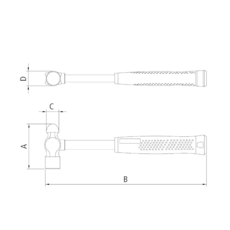 Martelo Bola com Cabo de Aço Emborrachado 320mm 40403/020 TRAMONTINA-74e0a54d-dbad-4a6e-849e-9b690551d6bb