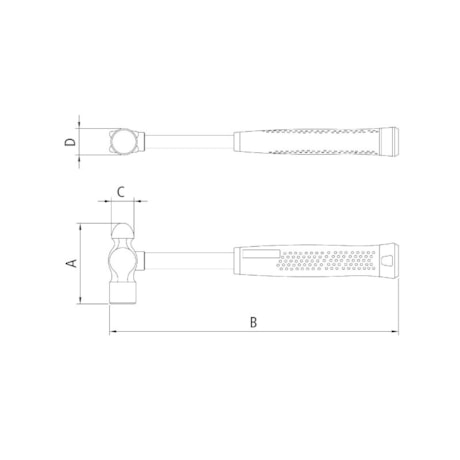 Martelo Bola com Cabo de Aço Emborrachado 320mm 40403/020 TRAMONTINA-bb0e2d4a-3da1-4763-9515-bf156d0809f9