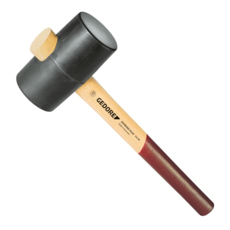 Martelo Borracha com Cabo de Madeira 320mm 226 E - 1 GEDORE-6b507364-ca40-4be9-8336-d890a6232aa7