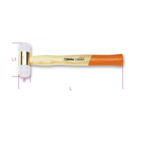 Martelo com batentes de Nylon 52mm Antifaiscante 013900805 BETA