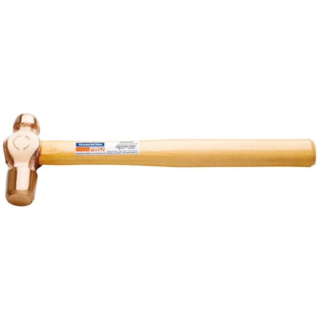 Martelo de Bola em Cobre-Berílio Antifaiscante 1.130G 44233/042 TRAMONTINA PRO-5c2434e7-9ed8-415e-893e-16d7be418c04