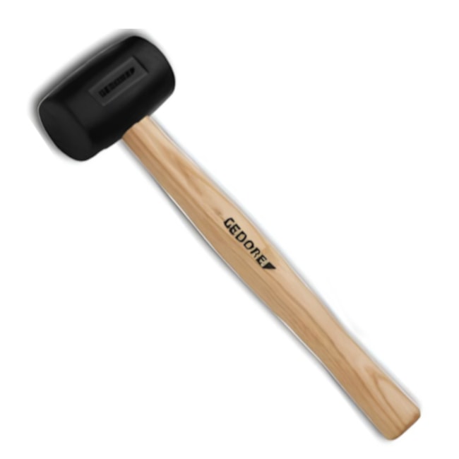 Martelo de Borracha 48mm x 305mm Faces Planas 259-225 GEDORE-03372d0b-3c2d-4f0b-82f5-13885d2d5e31