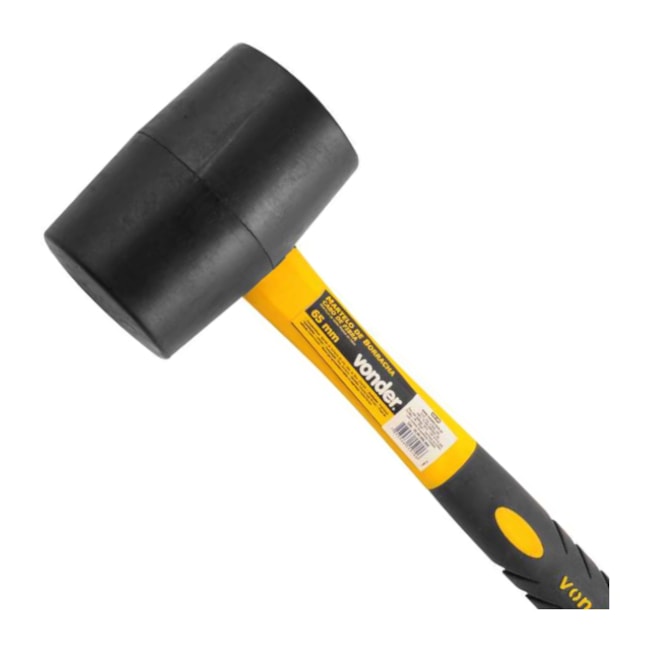 Martelo de Borracha 65mm Cabo em Fibra 3589000680 VONDER-a0ec78f1-0715-4539-ae30-94fb7e259499