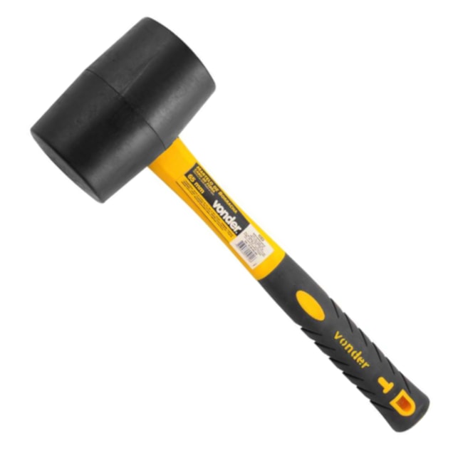 Martelo de Borracha 65mm Cabo em Fibra 3589000680 VONDER-eb6e1140-eb45-4516-9fff-6ce16fa205f3