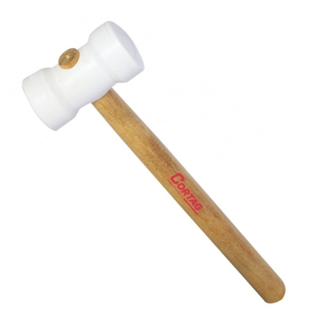 Martelo de Borracha 80mm Branco 61279 CORTAG-34d9aadd-2576-4899-8d99-f05473a74d6f