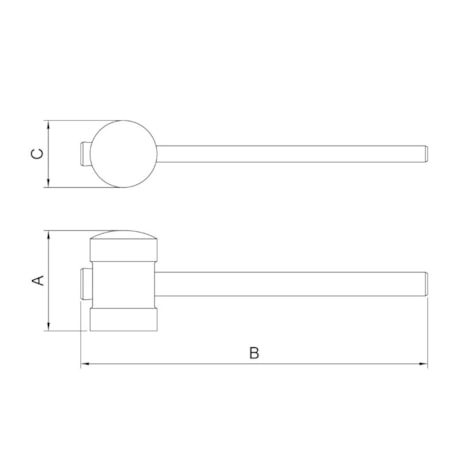 Martelo de Borracha com Cabo de Madeira 40680/060 TRAMONTINA-05a3ac3a-af3e-47c6-9613-930506200932