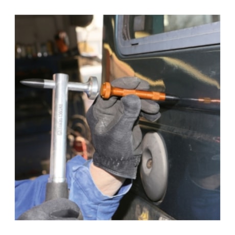 Martelo de Funileiro Plano e Redondo em Alumínio 1360/K6 BETA-18ef140e-d1b5-4884-a6d0-25f18117152d