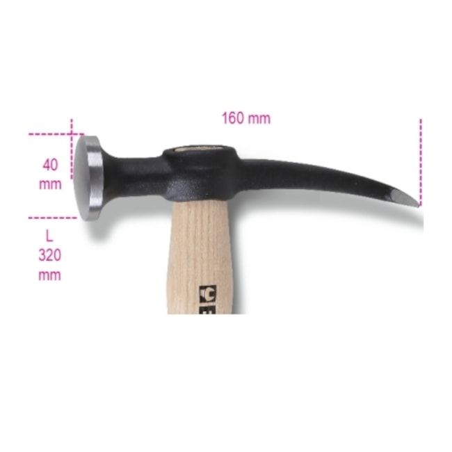 Martelo de Funileiro Ponta Convexa 1345 BETA-6163ddd9-5a42-4039-bd91-62602191356e