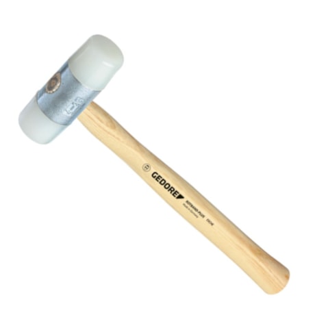 Martelo de Nylon 22 x 250mm com Cabo em Madeira 225E-22 GEDORE