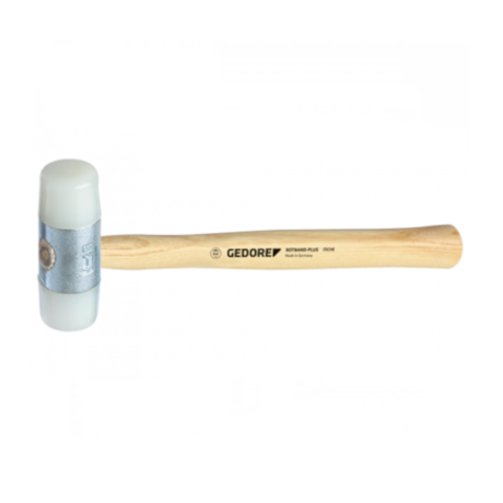 Martelo de Nylon 32 x 280mm com Cabo em Madeira 225E-32 GEDORE-74e6f81c-ce0e-4989-a40c-ed1e678333d1