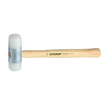 Martelo de Nylon 40 x 320mm com Cabo em Madeira 225E-40 GEDORE-20c866a3-9b5d-4482-b07a-e2232fa18fc6