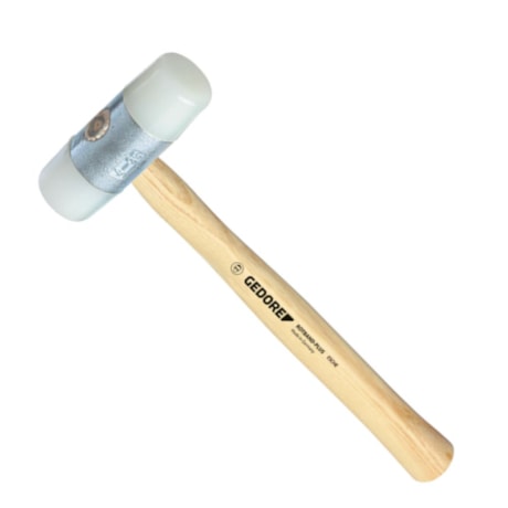 Martelo de Nylon com Cabo de Madeira 60mm 380mm 225E-60 GEDORE