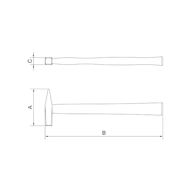 Martelo de Pena com Cabo de Madeira 1.500 gr 40440/011 TRAMONTINA PRO-98f7ef36-4e00-48b5-8b27-769fc0b97e98