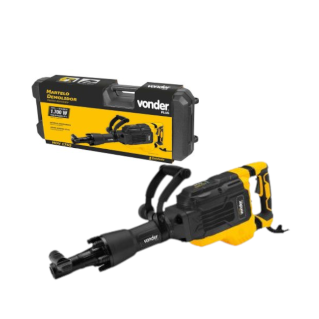 Martelo Demolidor 1700W 65 Joules 220V com Maleta MDV 1765 VONDER-a85d31f3-5920-4973-b571-fdcdab40f7fd