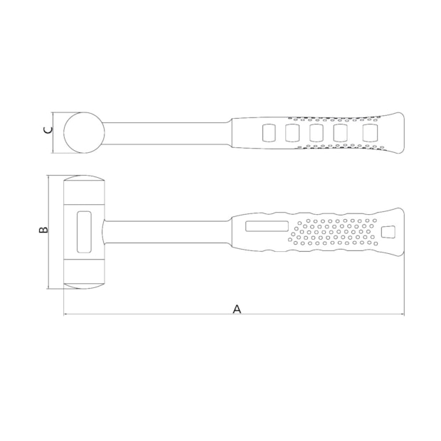 Martelo Isolado com Bordas Plásticas IEC 30mm 1000V 44342/030 TRAMONTINA PRO-54810d79-66ab-453b-9d6a-5beb29f15f4f