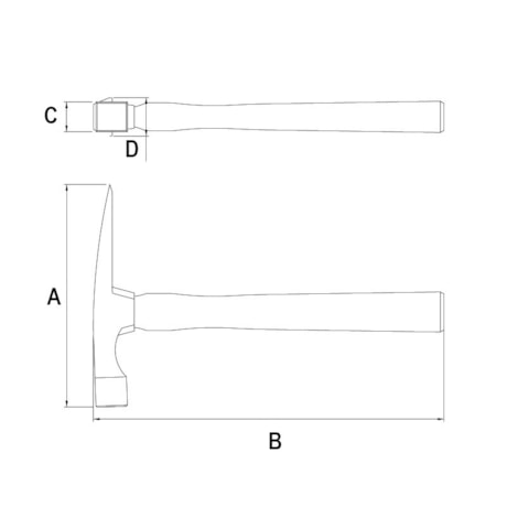 Martelo Pedreiro com Cabo de Madeira 280mm 40456/018 TRAMONTINA-46d924f9-5c6b-4991-940b-462c35778d6c