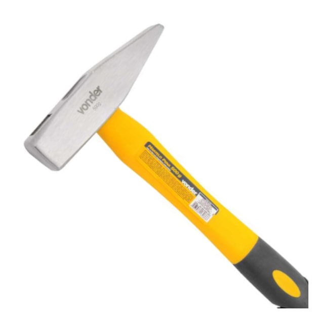Martelo Pena 34cm 500 Gramas Cabo de Fibra 3589500001 VONDER-362646c4-caf0-4bac-8740-6c16a729c594
