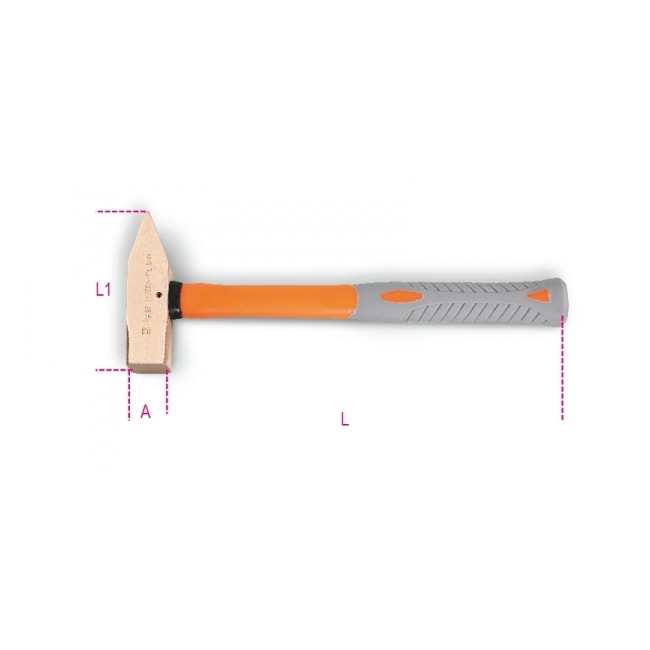 Martelo Pena com Cabo de Fibra Antifaiscante 1000Gr 013700820 BETA-5b8ca06c-99ab-4636-8775-a7b04c9838a8