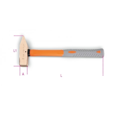 Martelo Pena com Cabo de Fribra Antifaiscante 500Gr 013700815 BETA-72f0a25b-3601-4f39-a7ec-49117aeab2d0