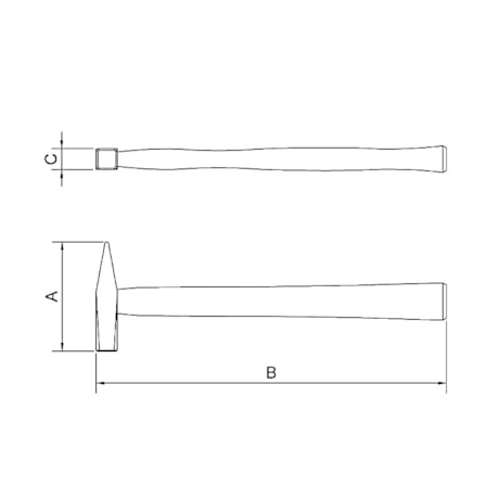 Martelo Pena com Cabo de Madeira 300mm 40440/005 TRAMONTINA-c3f0c136-56df-47e9-9a2d-118ebc29a333