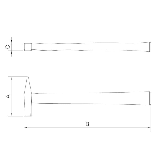 Martelo Pena com Cabo Madeira 320mm 40440/006 TRAMONTINA-88bc7db8-e254-4f7d-804e-9dbf6e5e9106