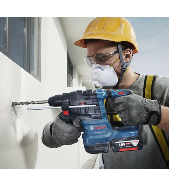 Martelo Perfurador Rompedor 22mm 18V com 2 Baterias Carregador Bivolt e Maleta GBH 185-LI BOSCH-36dbbc56-59fc-49c0-9c72-6a9564ab86a2