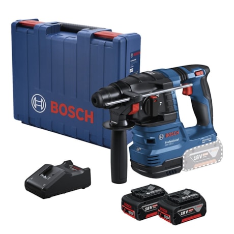 Martelo Perfurador Rompedor 22mm 18V com 2 Baterias Carregador Bivolt e Maleta GBH 185-LI BOSCH-6c889b5e-d169-47f4-ad42-80fb231dfa28