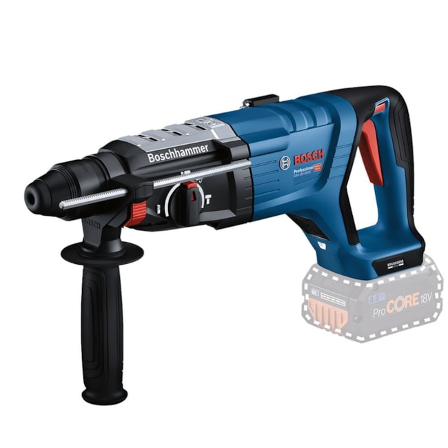 Martelo Perfurador Rompedor 28mm 18V sem Bateria e sem Carregador GBH 18V-28 DC BOSCH-e78cbaa8-aefc-4351-9673-aaead7b6fa3d