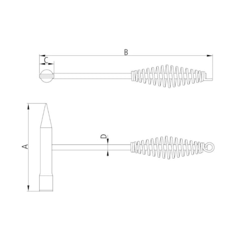 Martelo Picador para Soldador com Cabo Metálico 290mm 40454/000 TRAMONTINA-081c8b1d-4967-42f2-80e4-bf3b9ceae50e