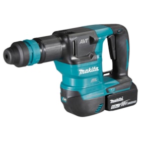 Martelo Rompedor 3.10J 18V com 2 Baterias 5.0Ah 1 Carregador 110V/220V e Maleta DHK180RTJ MAKITA