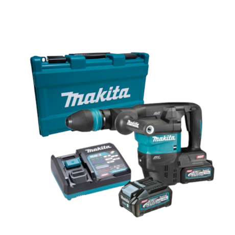 Martelo Rompedor 9.4J 2 Baterias 40V 220V com Carregador e Maleta HM001GM202 MAKITA-2b116de9-bfae-4ecd-8096-a11f9b74a272