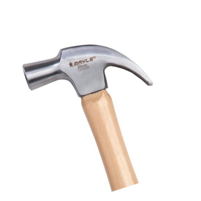 Martelo Unha com Cabo de Madeira 20mm 120020 MAYLE-b7f8a54e-8985-4194-adcd-b3c75ef4c411