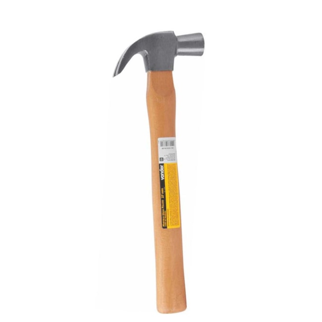 Martelo Unha Polido com Cabo de Madeira 27mm 3589270100-63960ebd-6042-4e7d-938e-55362d516761