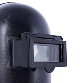 Máscara de Solda em Celeron com Visor Articulado Catraca 735 2157 LEDAN