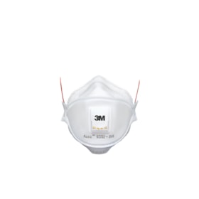 Máscara Respiratória Aura PFF3 para Poeiras/Névoas/Fumos CA 30702 9332+BR PFF3 3M