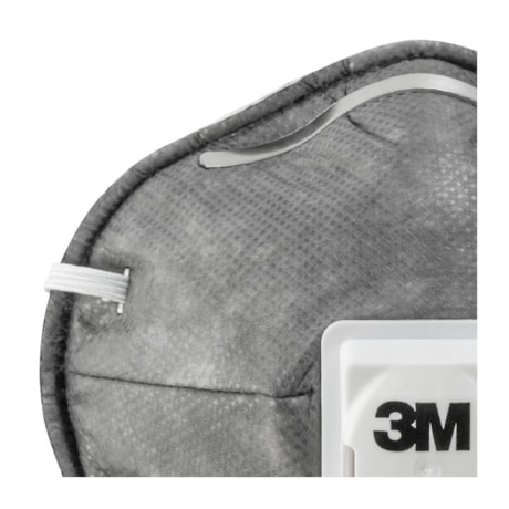 Máscara Respiratória com Válvula Descartável PFF1VO Tipo Concha CA 9356 8013 3M-aaa45851-0bb8-4a69-9167-57f7a649e502