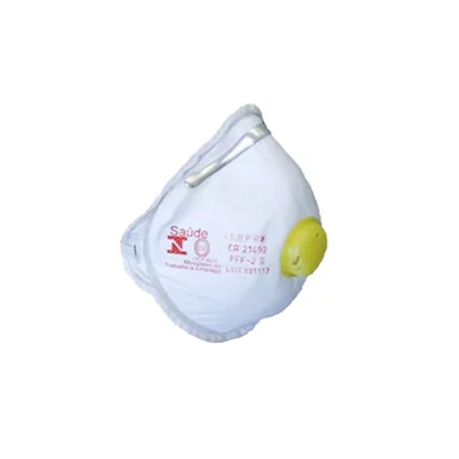 Máscara Respiratória com Válvula Descartável PFF2 Tipo Concha Absolute AIR SAFETY-1cbddf4d-5ac9-47b5-ac8f-cd608c826449