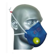 Máscara Respiratória com Válvula Dobrável Descartável PFF1 AIR SAFETY