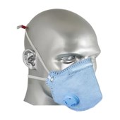 Máscara Respiratória com Válvula Dobrável Descartável PFF2VO AIR SAFETY