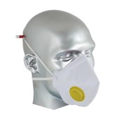 Máscara Respiratória com Válvula Dobrável Descartável PFF3 AIR SAFETY