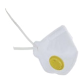 Máscara Respiratória com Válvula Dobrável Descartável PFF3 AIR SAFETY Máscara Respiratória com Válvula Dobrável Descartável PFF3 AIR SAFETY