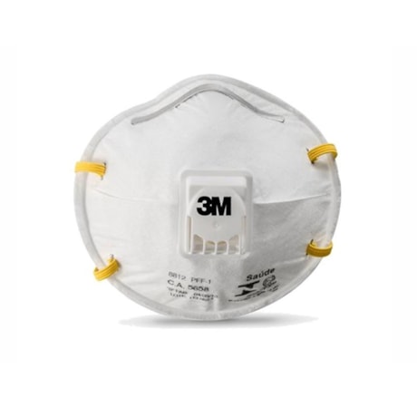 Máscara Respiratória Descartável de Partículas Cool Flow com Válvula PFF1 Tipo Concha CA 5658 8812 3M-5aeb4eb7-61d1-4eff-a60e-dd4893c19a8e