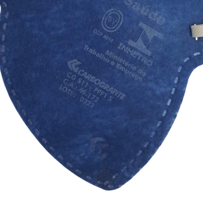 Máscara Respiratória Descartável PFF1 S CG 511 CARBOGRAFITE-03ce8964-6f53-4cb8-809d-dfac401f2ac8