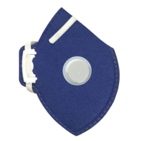 Máscara Respiratória Descartável PFF1 S com Válvula CG 411V CARBOGRAFITE